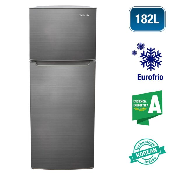 Refrigeradora WINIA WRF-185HCS Auto Frost 182LT