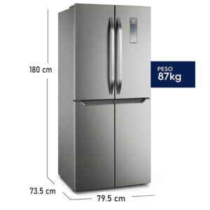 Refrigeradora Electrolux ERQU40E2HSS No Frost 401L