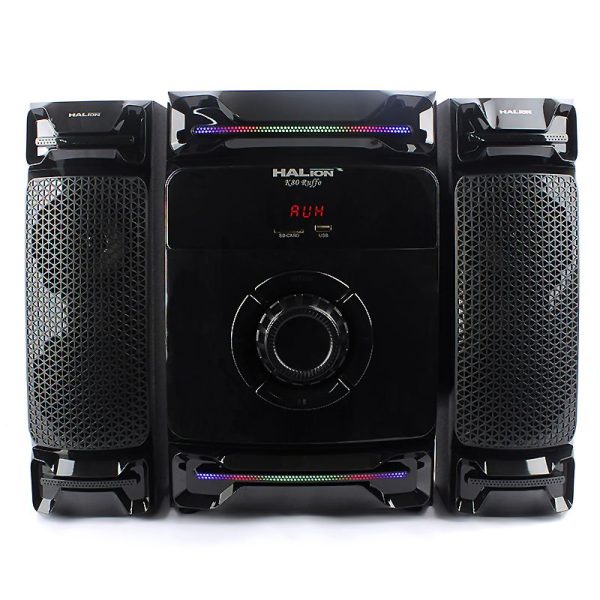 Parlante 2.1 Halion Ruffo HA-K80 Iluminación LED 200W