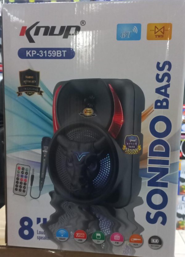 Parlante Karaoke KP-3159BT