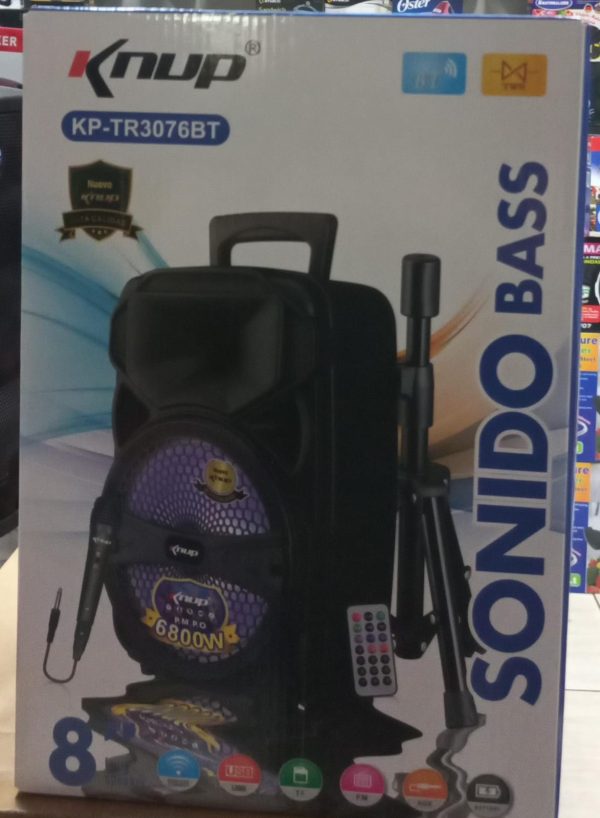 Parlante Karaoke KP-TR3076BT