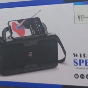Parlante Inalambrico con cargador solar YP-002