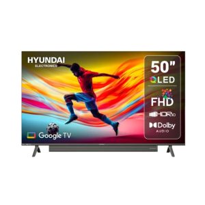 TELEVISOR HYUNDAI QLED 50” FHD SMART TV GOOGLE TV HYLED5029QFG